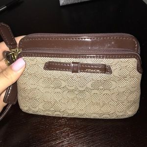 Coach wristlet